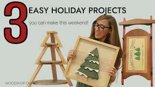 3 Easy DIY Holiday Projects You Can Make This Weekend!