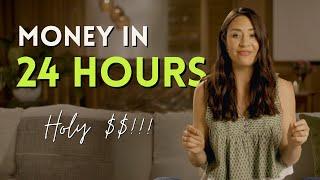 MANIFEST MONEY IN 24 HOURS OR LESS (5 Easy Ways!)