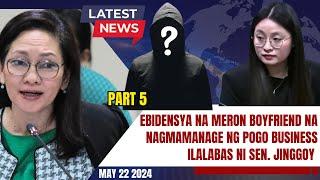 EBIDENSYA NA MERONG BOYFRIEND SI MAYOR ALICE GUO, ILALABAS NI SEN. JINGOY