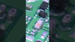 what is the name of this small component?  #microsoldering  #soldering #repair