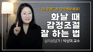 박상미 특강 #09 | 나는 가끔 욱 하지만 성격은 쿨해요! 이런 부모에게 자란 아이들의 특징은? 감정 조절 어려운 분들은 이것 꼭 명심하세요!