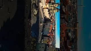 Flying through Old Town Square with DJI Mini 3 Pro #shorts