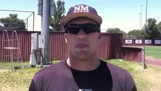 Tanner Rust, NMSU baseball interview