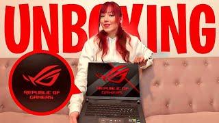 Unboxing Laptop Gamer Asus ROG Strix G16 2024 | Eritra Jinx