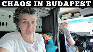 BUDAPEST VAN LIFE Camping Gone Wrong: Chaos From The Start