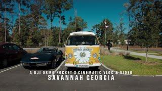 DJI Osmo Pocket 3 - Savannah Georgia - Cinematic Vlog & Video