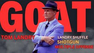 Tom Landry Was A Goat Offensive Wizard! A Deep Dive Into One Of The Greatest Minds In NFL History!