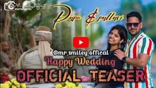 Happy~Wedding//Dr.Ratiranjan &.Pallavi//Official Teaser//Caver by ‎@mr_smiley_official #1k