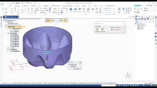 Solid Edge 2020 - Surface Modelling - Water Bottle