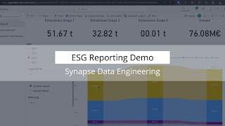 Demo ESG Data Reporting - Synapse Data Engineering