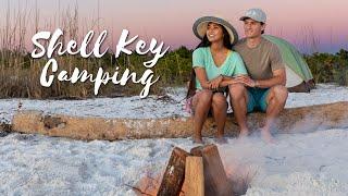 We camped HERE in our own OASIS called Shell Key Preserve