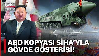 Kuzey Kore Lideri Kim’den 70’inci Yıl Şovu! ABD Kopyası SİHA ile Gövde Gösterisi Yaptı – TGRT Haber