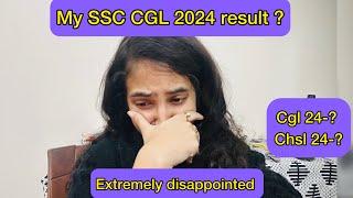 I am really heart broken Unexpected | My SSC CGL 2024 result| High cutoff | #ssc #ssccgl