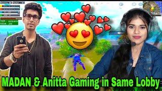 MADAN & Anitta Gaming in Same Lobby || PUBG MADAN || madan op || MADAN || Anitta Gaming