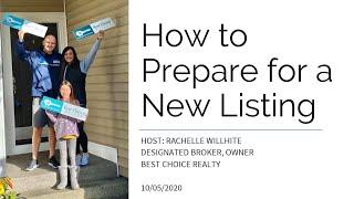 How to Prepare for a New Listing