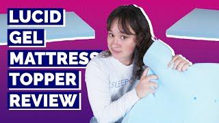 Lucid Gel Memory Foam Mattress Topper Review - Best/Worst Qualities!