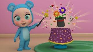 Learn the colors with THE PIJAMA FRIENDS and the magic hat  Educational Videos for kids