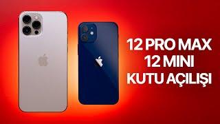 iPhone 12 Pro Max ve Mini Kutu Açılışı Tamamen Türkçe