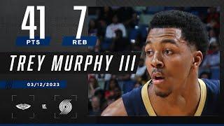 Trey Murphy III had himself a NIGHT  CAREER-HIGH 41 points | NBA on ESPN