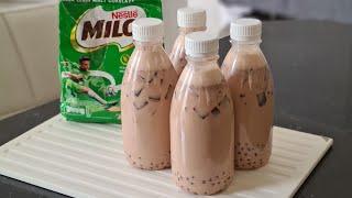 Delicious Milo Sago Jelly drink. Ide jualan minuman dessert kekinian