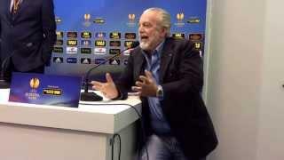 Lo sfogo di Aurelio De Laurentiis nel post Napoli-Dnipro