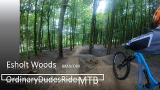 ESHOLT WOODS Bradford MTB - Downhill lines - Mountain bike trails WEST YORKSHIRE