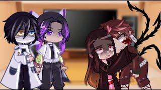 Hashiras React To Kamado Siblings || Nezuko And Tanjiro || Demon Slayer || Gacha React