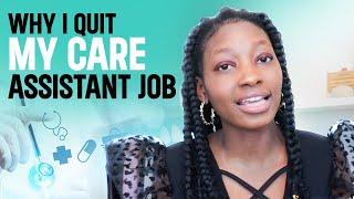 I  Quit My Job As A Healthcare Assistant #healthcareassistant