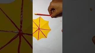  Beautiful paper umbrella ️️ making #umbrella craft#youtube shorts #viral shorts #trending shorts