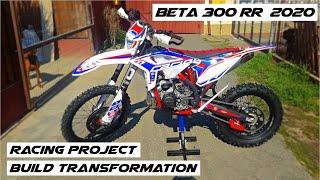 Beta 300rr 2020 Racing Build Project - Unboxing & Transformation