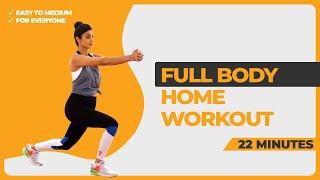 22 Mins - Full Body Home Workout | Shilpa Shetty | Fitness for Everyone