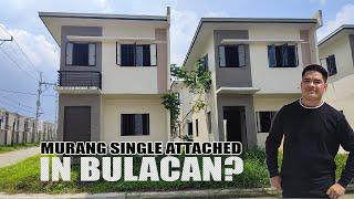 MURANG PABAHAY SA BULACAN BRIA HOMES ANGELI MODEL I Single Attached beside Metrogate San Jose