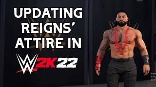 WWE 2K22: Updating Roman Reigns' attire