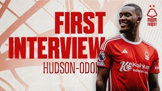 FIRST INTERVIEW | CALLUM HUDSON-ODOI JOINS NOTTINGHAM FOREST | 2023/24