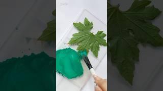 Beautiful LEAF  panting ideas,#painting #ideas #art #beautiful #artshorts #shorts #trending #best.