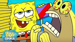 Bob Esponja | ¿60 minutos de chocolate? ¡¿Chocolate?! ¡¡¡CHOCOLATE!!!  | Bob Esponja en Español