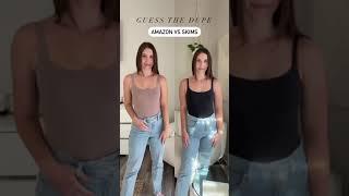 Amazon VS Skims Bodysuit Dupe