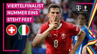 Schweiz - Italien, Highlights mit Live-Kommentar | UEFA EURO 2024, Achtelfinale | MAGENTA TV