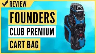 Founders Club Premium Cart Bag with 14 Way Organizer Divider Top Review