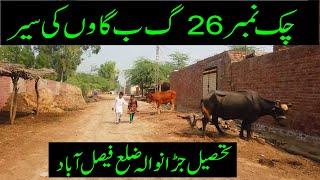 Chak 26 GB Anbalian Wali Satiana || Jaranwala, Faisalabad || Pakistan Village Life  || Gaon ki life