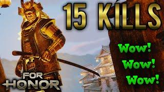 15 Kill Megamatch with NEW Hero Skin for Orochi [For Honor]