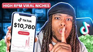 BEST NICHES for TIKTOK CREATIVITY PROGRAM! (Make 10K per Month)