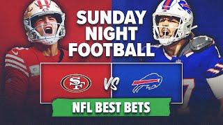 Sunday Night Football Touchdown Picks! San Francisco 49ers vs Buffalo Bills Best Bets!