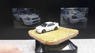 1/64 Subaru Impreza WRX STI 2001 by BM Creations , diecast car model review