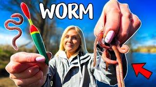 WHICH SPECIES CAN WE CATCH ON REGULAR WORM?! | Team Galant
