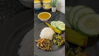 Ghar ka khana - Veg Thali #shorts #youtubeshorts