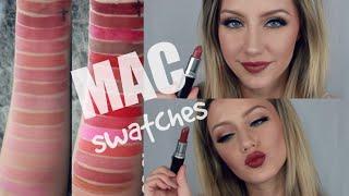 30 MAC LIP SWATCHES | Jazzi Filipek