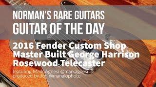 Fender Master Built George Harrison Rosewood Telecaster | Guitar of the Day