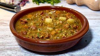 Recipe for LENTILS WITH CHORIZO and Potatoes ‍ A very traditional dish!