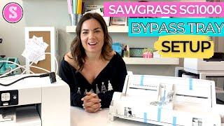 Sawgrass SG1000 Sublimation Printer Bypass Tray Setup